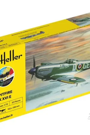 STARTER KIT Spitfire Mk. Xvie 1/72 (uitgave 2023) Schaalmodel Must-Have