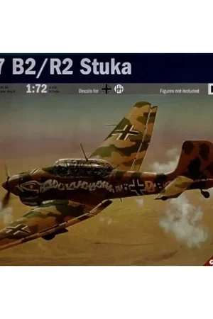 Gratis Retour Junkers Ju 87B-2/R-2 Stuka Schaalmodel