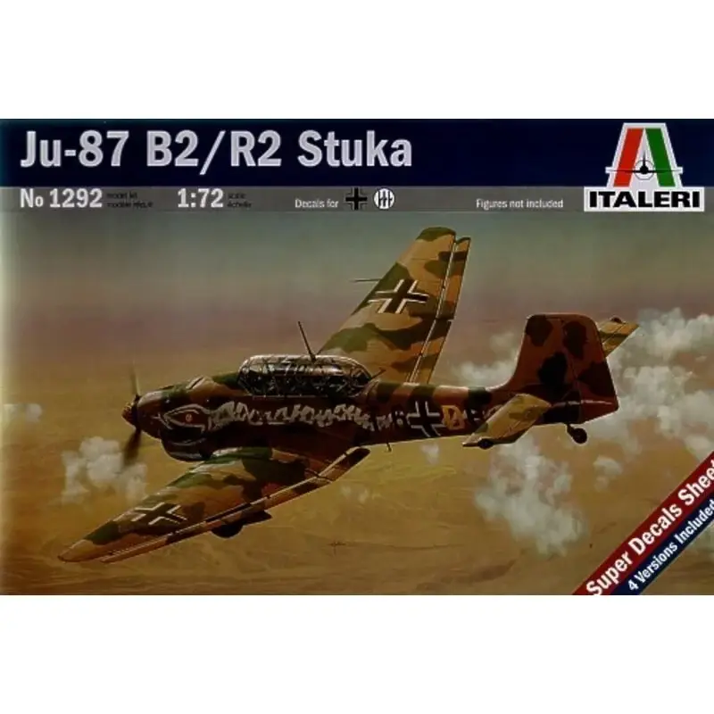 Gratis Retour Junkers Ju 87B-2/R-2 Stuka Schaalmodel