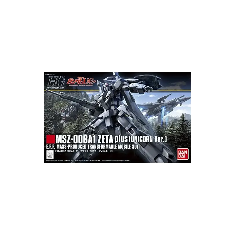 GUNDAM - 1/144 HGUC ZETA PLUS (Unicorn Vers.) - Modelbouwpakket Gunpla Merkproduct