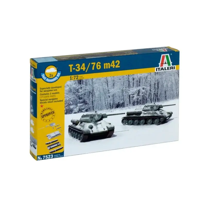 T-34/76 Model 1942 Schaalmodel Must-Have