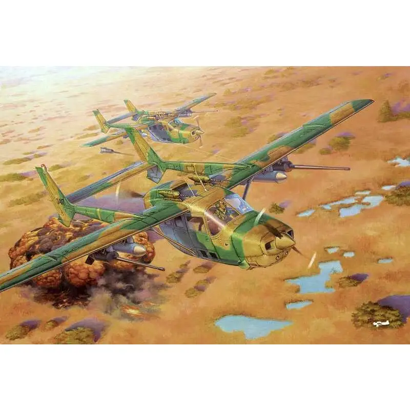 Cessna Type 337 Lynx Rhodesian War Schaalmodel Beste Prijs