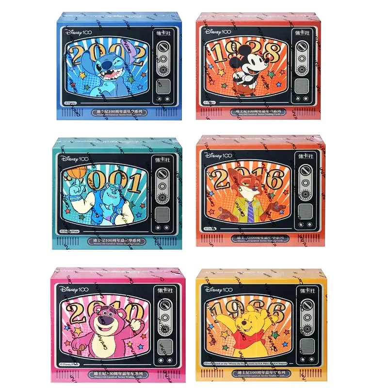 Disney Cardfun D100 Carnival Deluxe Edition Box 10 Boosters 4 Cards Betrouwbaar