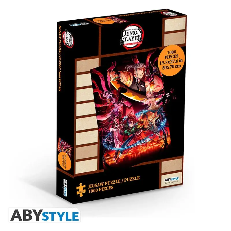 DEMON SLAYER - 1000 piece puzzle - Key Art Puzzel Favoriet