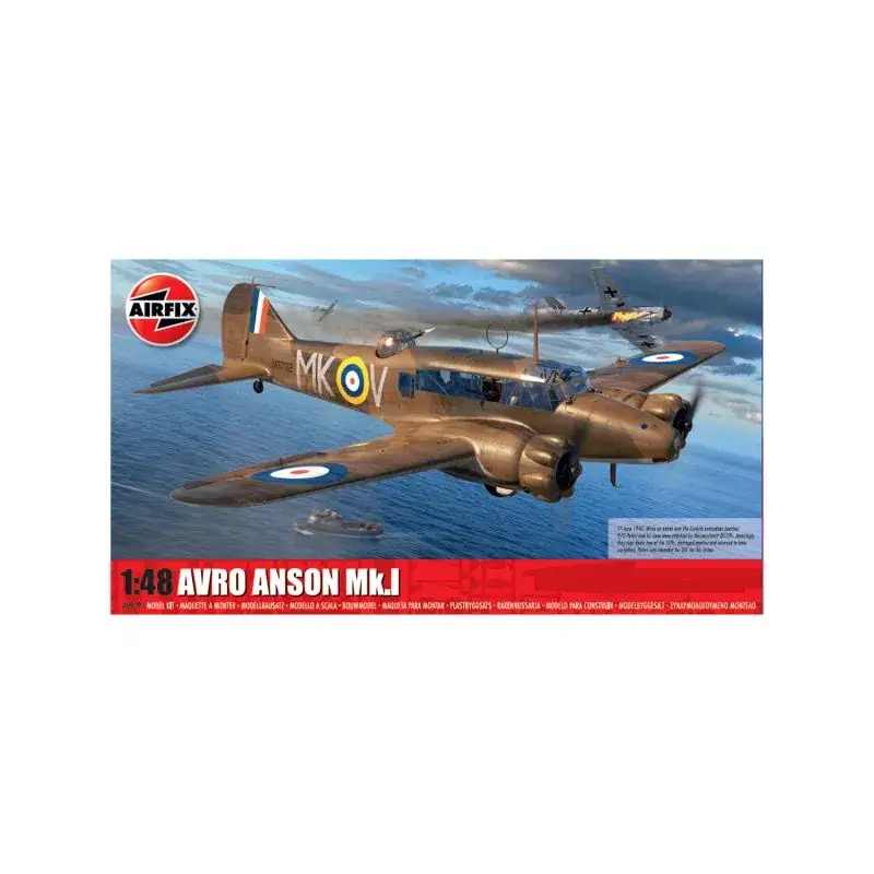 Gecertificeerd Avro Anson Mk.I Schaalmodel