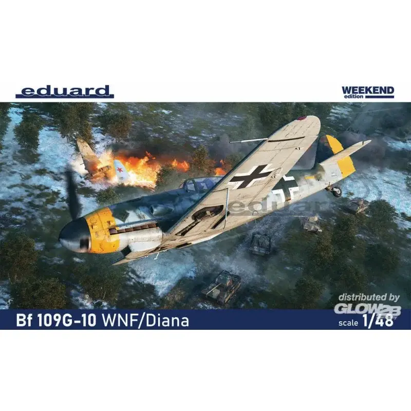 Bf 109G-10 WNF/Diana Weekend-editie Schaalmodel Fabrieksprijs