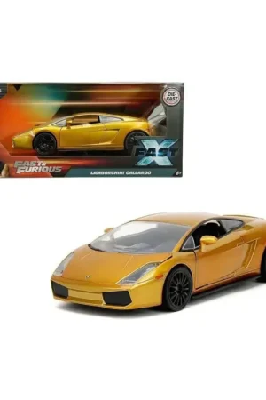Gecertificeerd 1:24 lamborghini gallardo candy gold ff Miniatuur