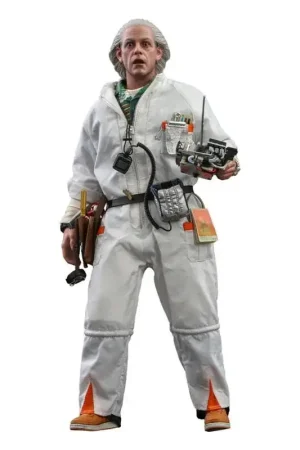 Back to the Future Movie Masterpiece 1/6 Doc Brown actiefiguur van 30 cm Action figure Favoriet
