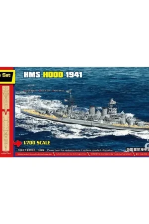 Exclusieve Aanbieding Top Grade HMS HOOD 1941 Schaalmodel