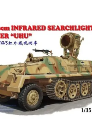 Laatste Versie sWS 60cm Infrared Searchlight Carrier UHU Schaalmodel