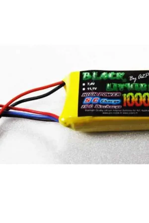 Battery LiPo Black Lithium 1000mAh 15C 3S Stroomvoorziening Lage Prijs