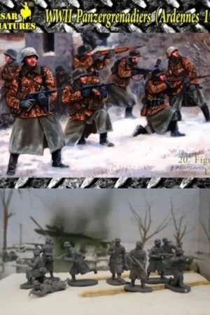 WWII Panzergrenadiers (Western Front 1944) ---Battle Field Series Figuren Veilige Betaling
