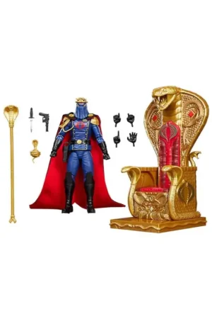 GI JOE - Cobra Commander in dress uniform & throne - 15cm figure Figuurtje Nieuw