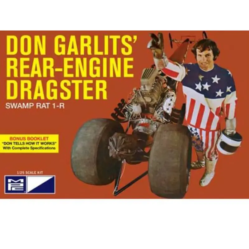 Gereduceerde Prijs Don Garlits Achter E. Dragster 1/25 Schaalmodel