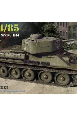 1:35 T-34/85 Fabriek 112. Lente 1944 Schaalmodel Op = Op
