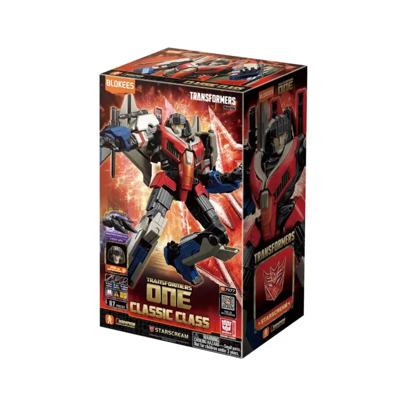 Flitsaanbieding Transformers - Plastic Model Kit Blokees Classic Class 16 Starsream Pop figur