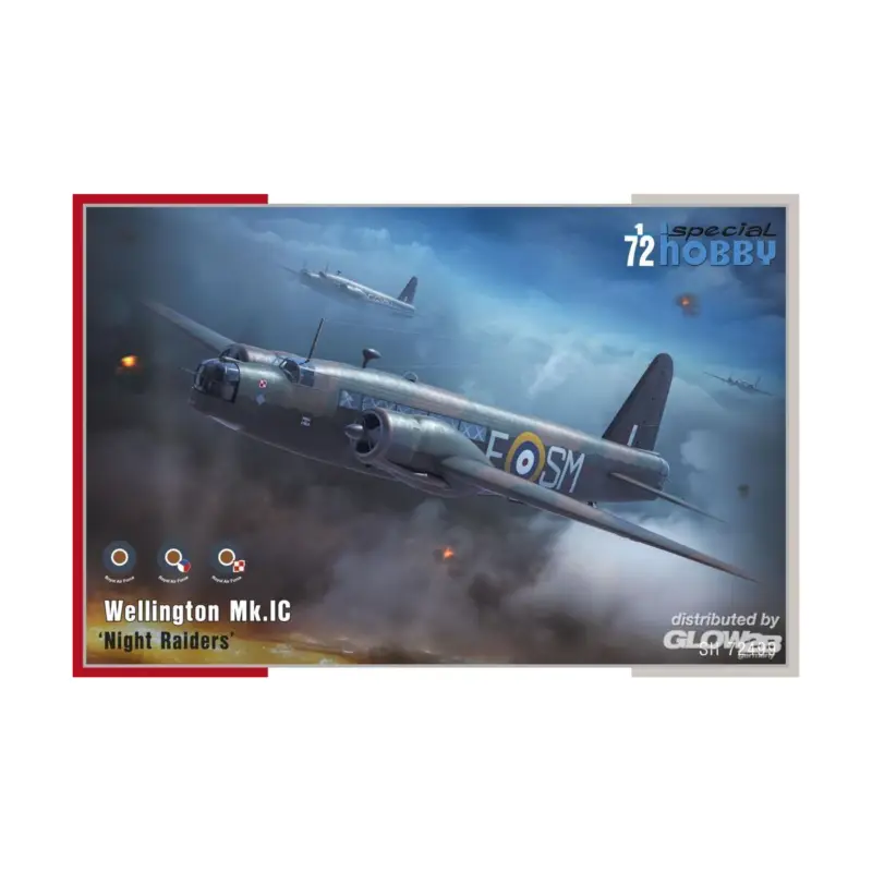 Flitsaanbieding Vickers Wellington Mk.IC ‘Night Raiders’ Schaalmodel