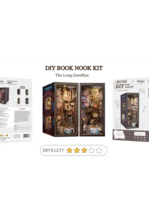 Beperkte Voorraad BOOK NOOK KIT - DIY - The Long Farewell - 238pc + LED Lighting