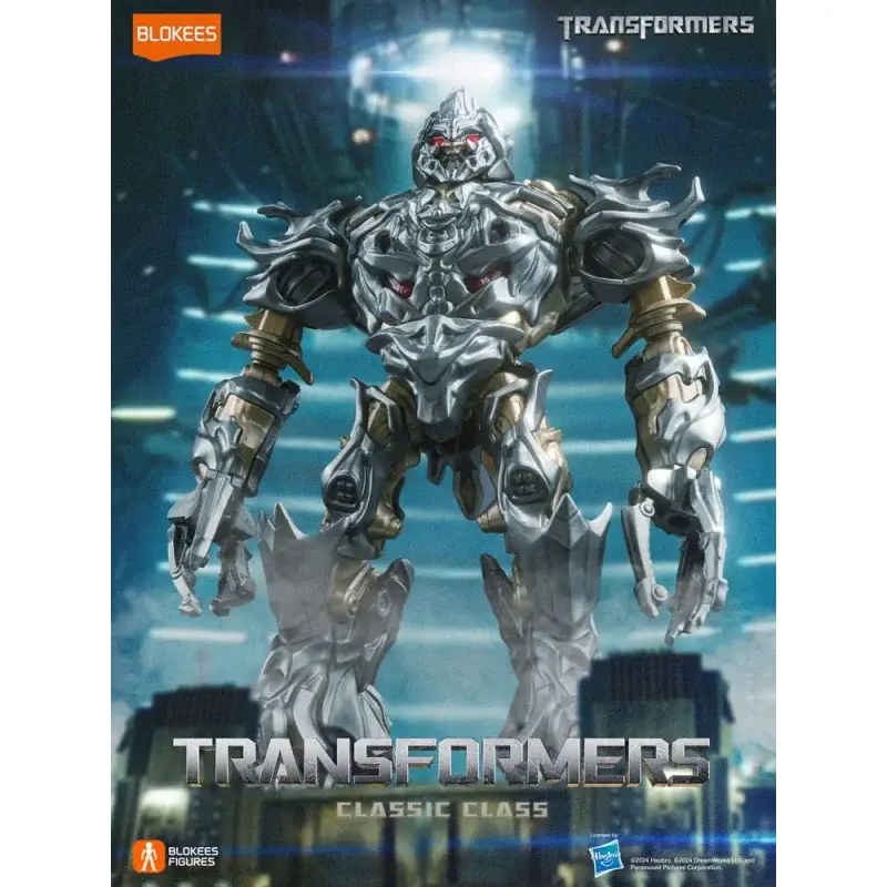 Premium Transformers action figure Plastic Model Kit Blokees Classic Class 10 Megatron Pop figur