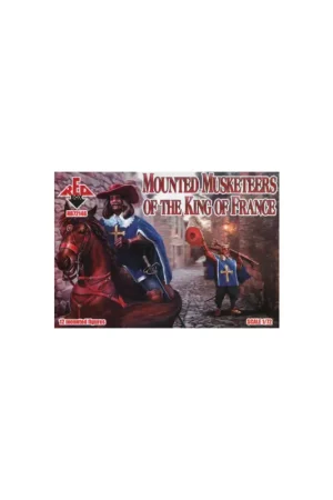 Bestseller Figure Mounted Musketeers of the king of France 1:72 Figuren