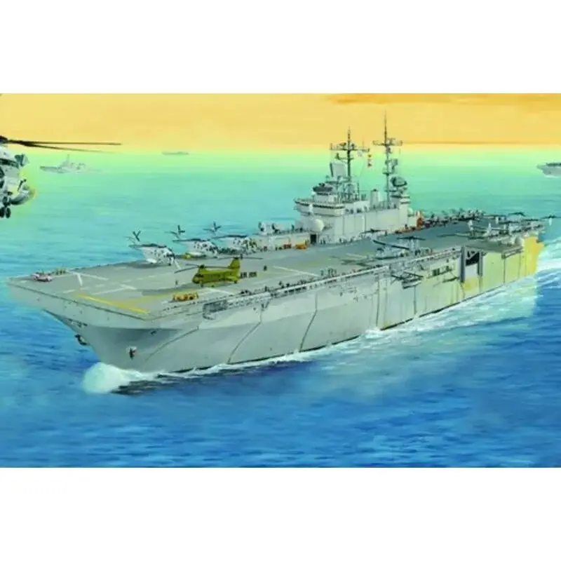 Snelle Levering USS Wasp LHD-1 Schaalmodel