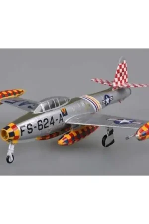Nieuw F-84E Commander of the 86th FBW Col Laven Germany 1951 Miniatuur