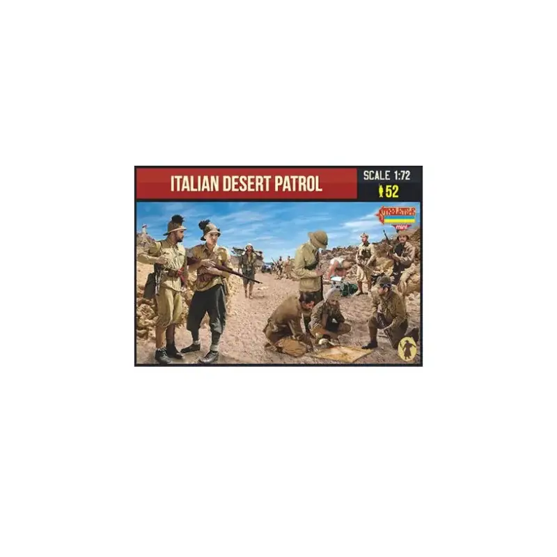 Italiaanse woestijnpatrouille Figuren Koopje