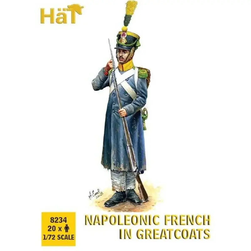 Korting Napoleonic French in Greatcoats Figuren