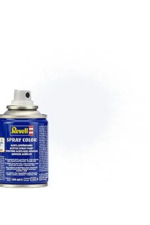 Spuitlak Wit, Mat 5 Acrylverf Op = Op