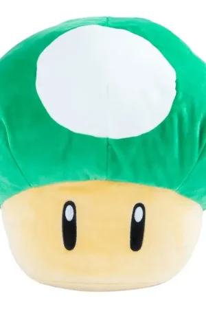 Super Mario plush toy Mocchi-Mocchi Mushroom 1UP 36 cm Tijdelijk Beschikbaar