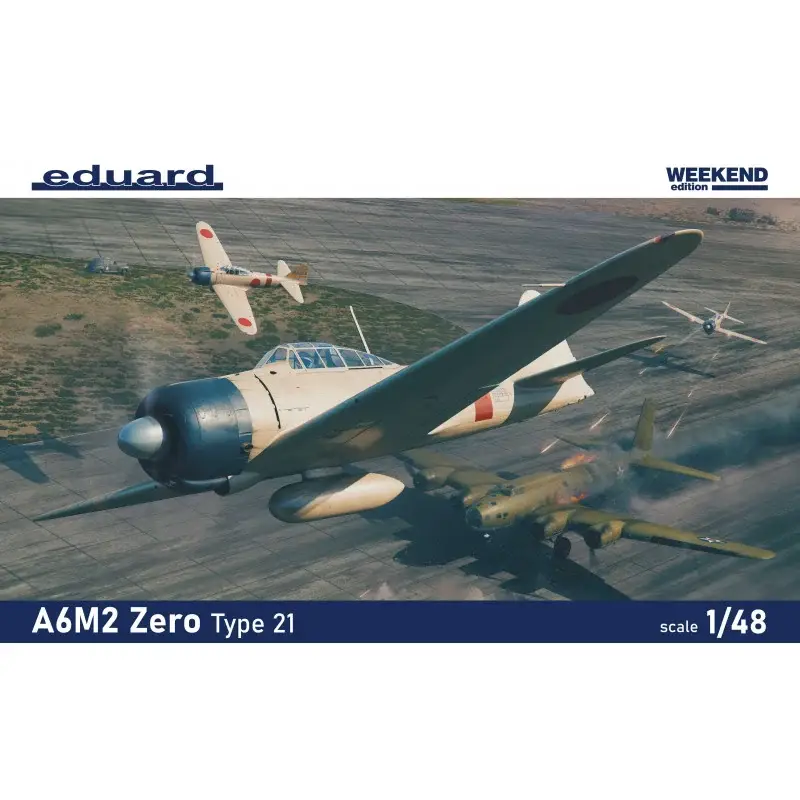 Mitsubishi A6M2 Zero Type 21 1/48 Schaalmodel Bestel Nu