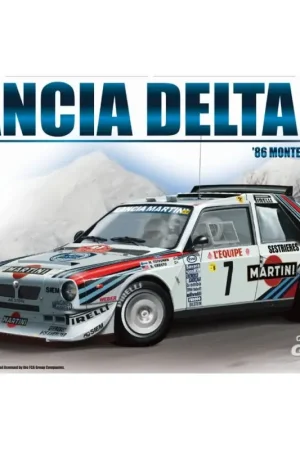 Gratis Retour Lancia Delta S4 Martini '86 Monte Carlo Schaalmodel