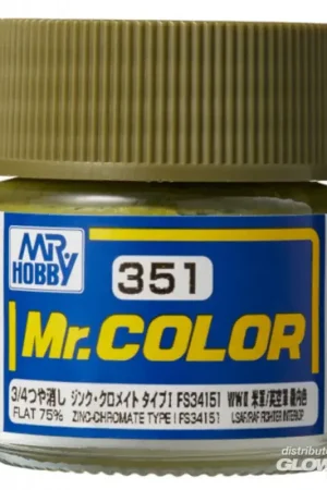 Weekendaanbieding Mr Hobby -Gunze Mr. Color (10 ml) Zinc-Chromate Type FS34151 Acrylverf