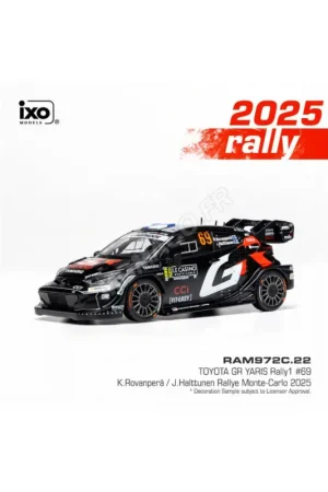 Voordeelprijs Toyota gr yaris rally1 69 rovanperä/halttunen wrc rallye monte-carlo 2025 Miniatuur