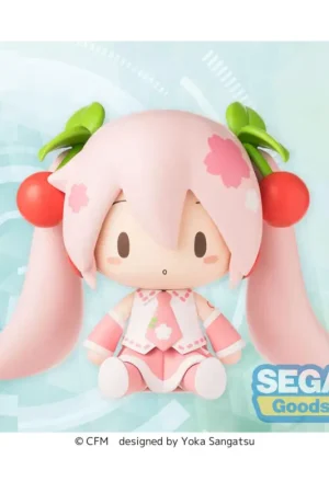 Character Vocal Series 01: Hatsune Miku Figure Fuwa Petit Chibi Sakura Miku 8 cm Figuurtje Op = Op