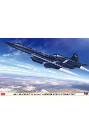 SR-71 Blackbird (A-versie) 'wereld absoluut snelheidsrecord' plastic vliegtuig model 1:72 Op = Op