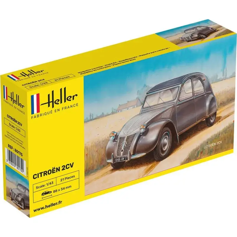 2 Cv Classique Citroën 1:43 Schaalmodel Korting