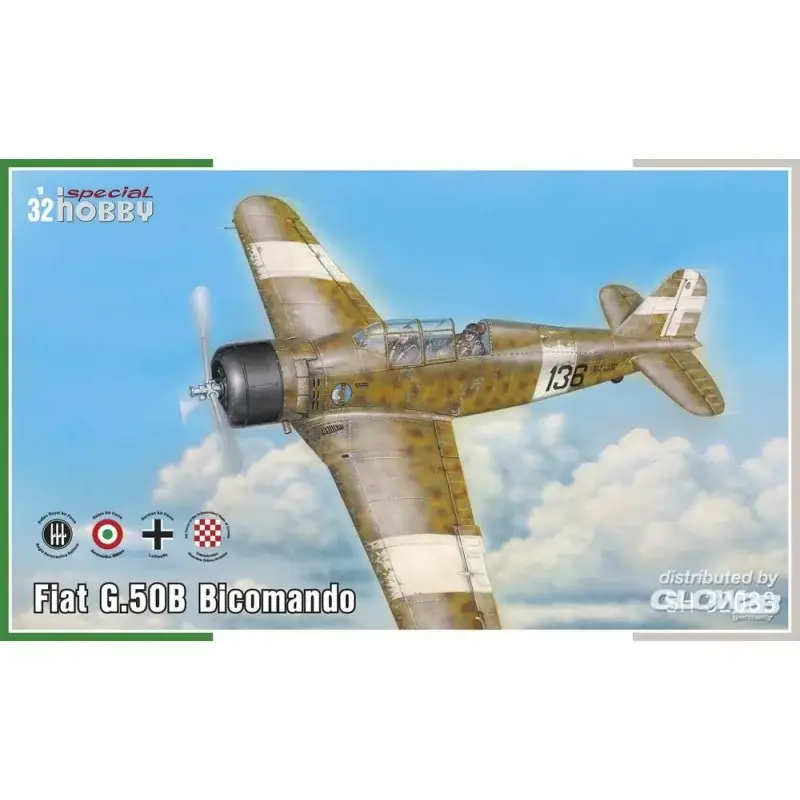 Weekendaanbieding Fiat G.50B Bicomando Schaalmodel