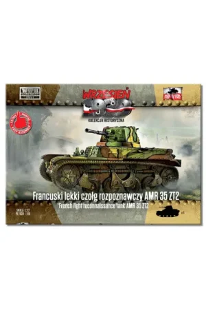 Op = Op AMR 35 ZT2 French light reconnaissance tank Attention!!! The booklet is in Polish and English.
