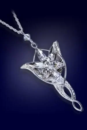 Speciale Aanbieding Lord of the Rings Pendant Arwen´s Evenstar (silver plated) Hanger