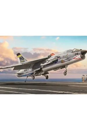 Betrouwbaar F-8E Crusader Schaalmodel