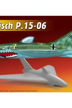 Snelle Levering Lippisch P.15-06 Duits WO II-jetproject Schaalmodel
