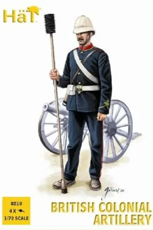 Colonial Artillery Figuren Gecertificeerd