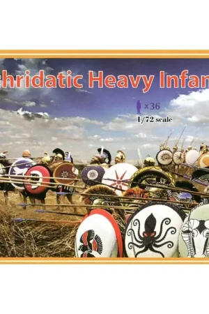 Aanbieding Mithridatic Heavy Infantry Army 36 cijfers in 12 poses + accessoires Figuren
