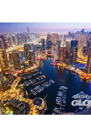 Dubai at Night, puzzel 1000 stuks Flitsaanbieding