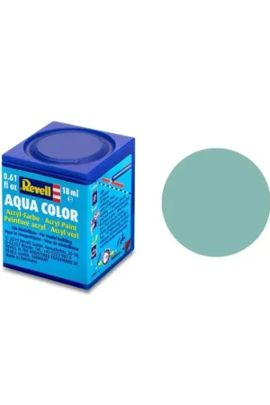 Mat Lichtblauwe Aqua Acrylverf - 18ml 49 Bestel Nu