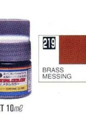 Hoge Kwaliteit Gunze mr. hobby peinture mc219 mr. metal colors (10 ml) brass Acrylverf