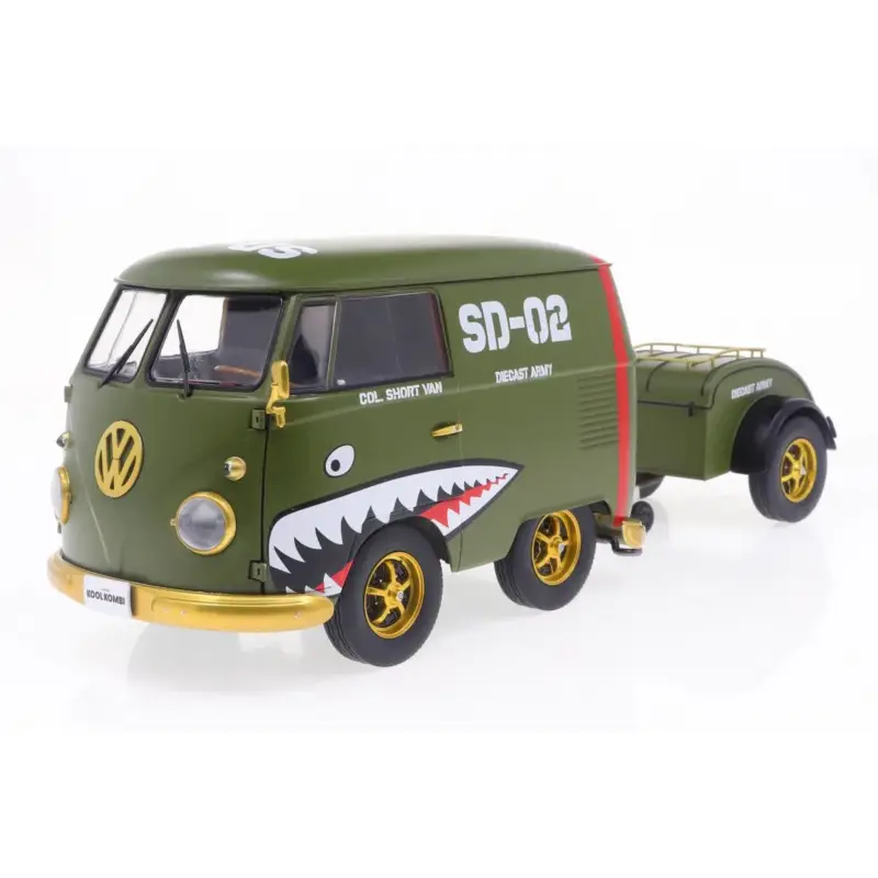 1:18 cool combi army fighter 1950 Miniatuur Beperkt Aanbod