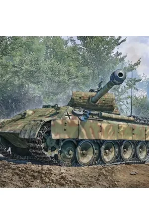 Gratis Retour Panther Ausf.A Schaalmodel
