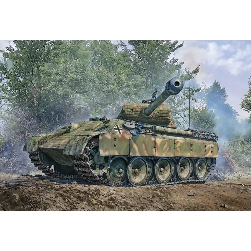 Gratis Retour Panther Ausf.A Schaalmodel